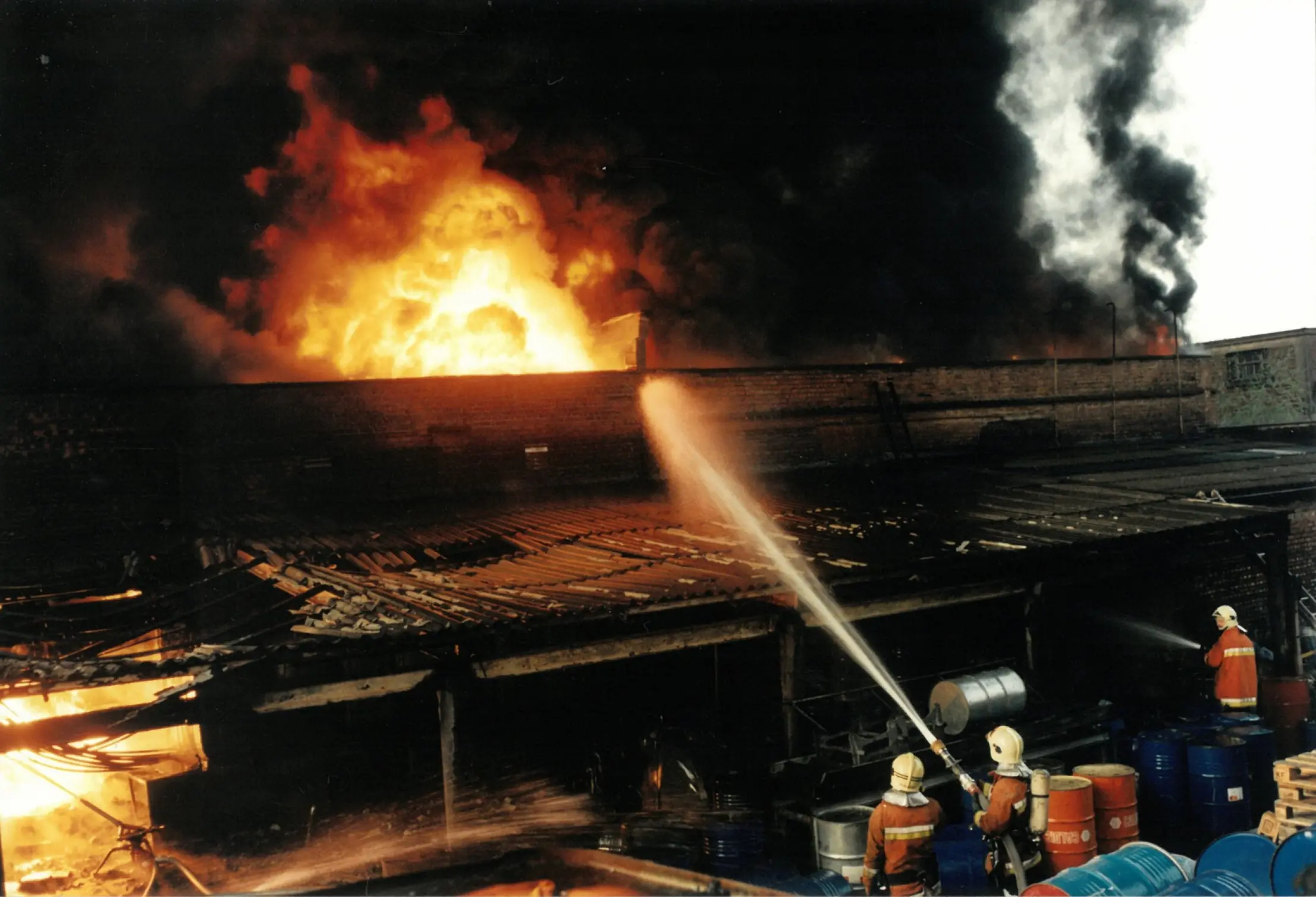 photo d'instinction d'un feu