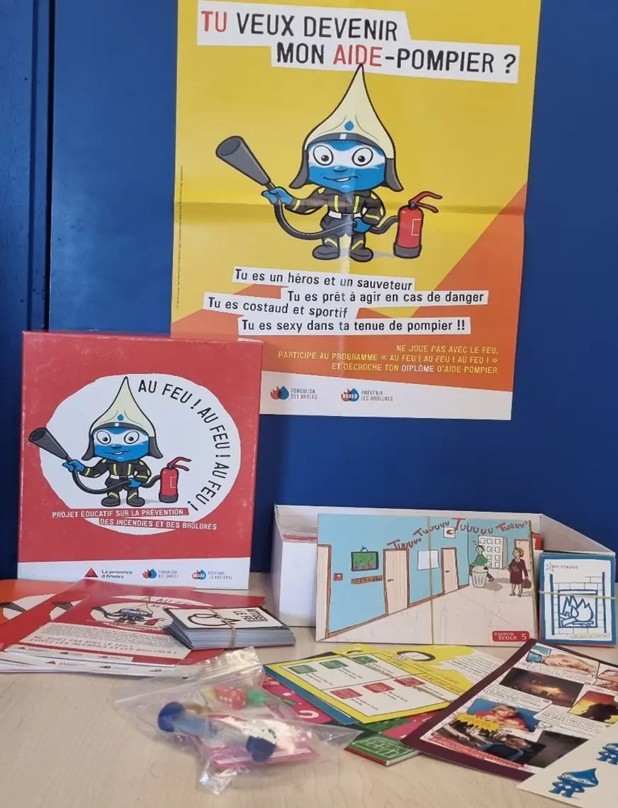 Become a firefighter educational game